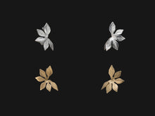 Load image into Gallery viewer, Folded Petal Earrings