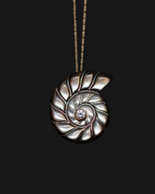 Load image into Gallery viewer, Rybina Nautilus Necklace