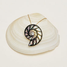 Load image into Gallery viewer, Rybina Nautilus Necklace