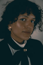 Load image into Gallery viewer, Folded Petal Earrings
