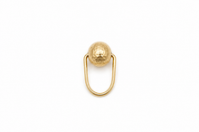 Load image into Gallery viewer, Hammered Globe ring
