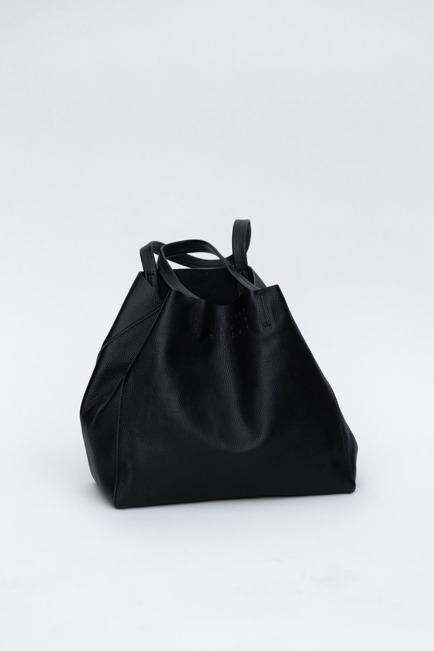 Black Leather Tote