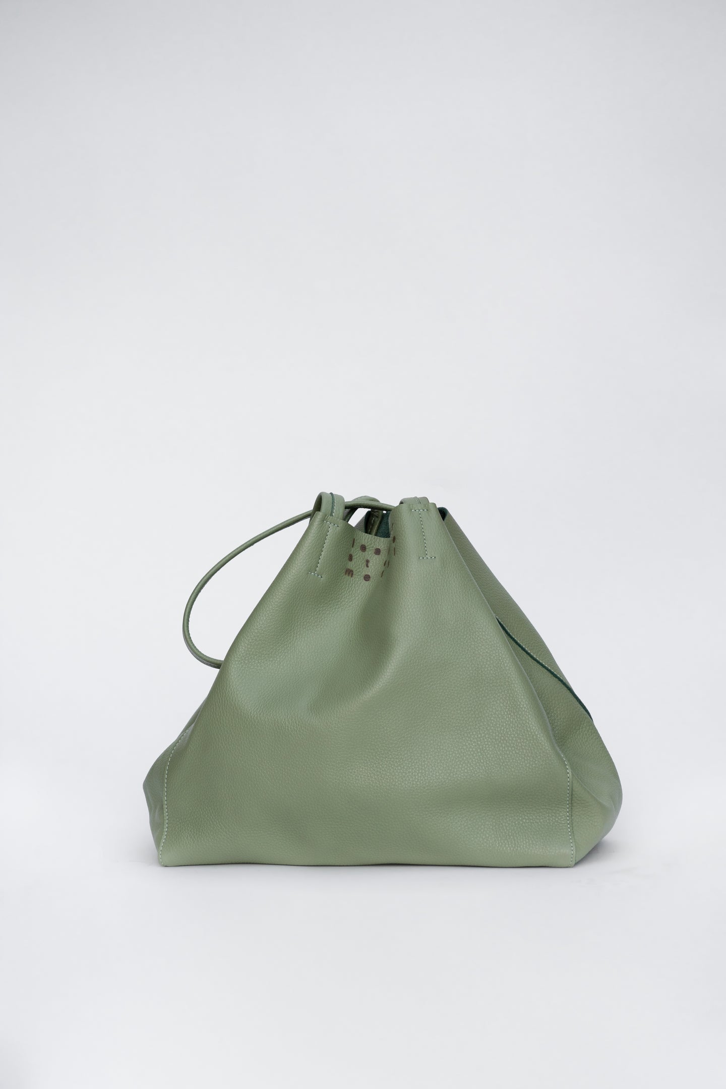 Moss Leather Tote