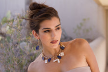 Load image into Gallery viewer, lapis lazuli, mother of pearl
