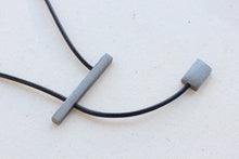 Load image into Gallery viewer, Matte Steel Kinetic Necklace
