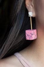 Load image into Gallery viewer, Cube &amp; Cylinder Candy Earrings
