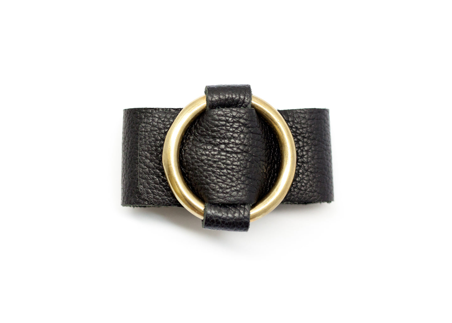 Brass and Leather wrap