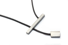 Load image into Gallery viewer, Matte Steel Kinetic Necklace
