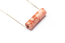 Load image into Gallery viewer, strawberry quartz cylinder
