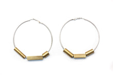 Load image into Gallery viewer, brass Industrial hoops, Large
