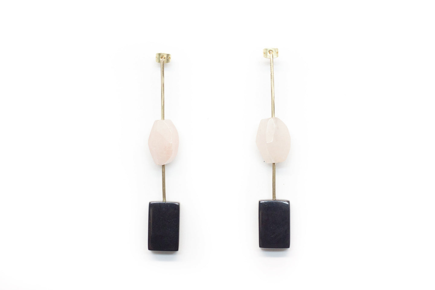 Black Onyx and Rose Quartz