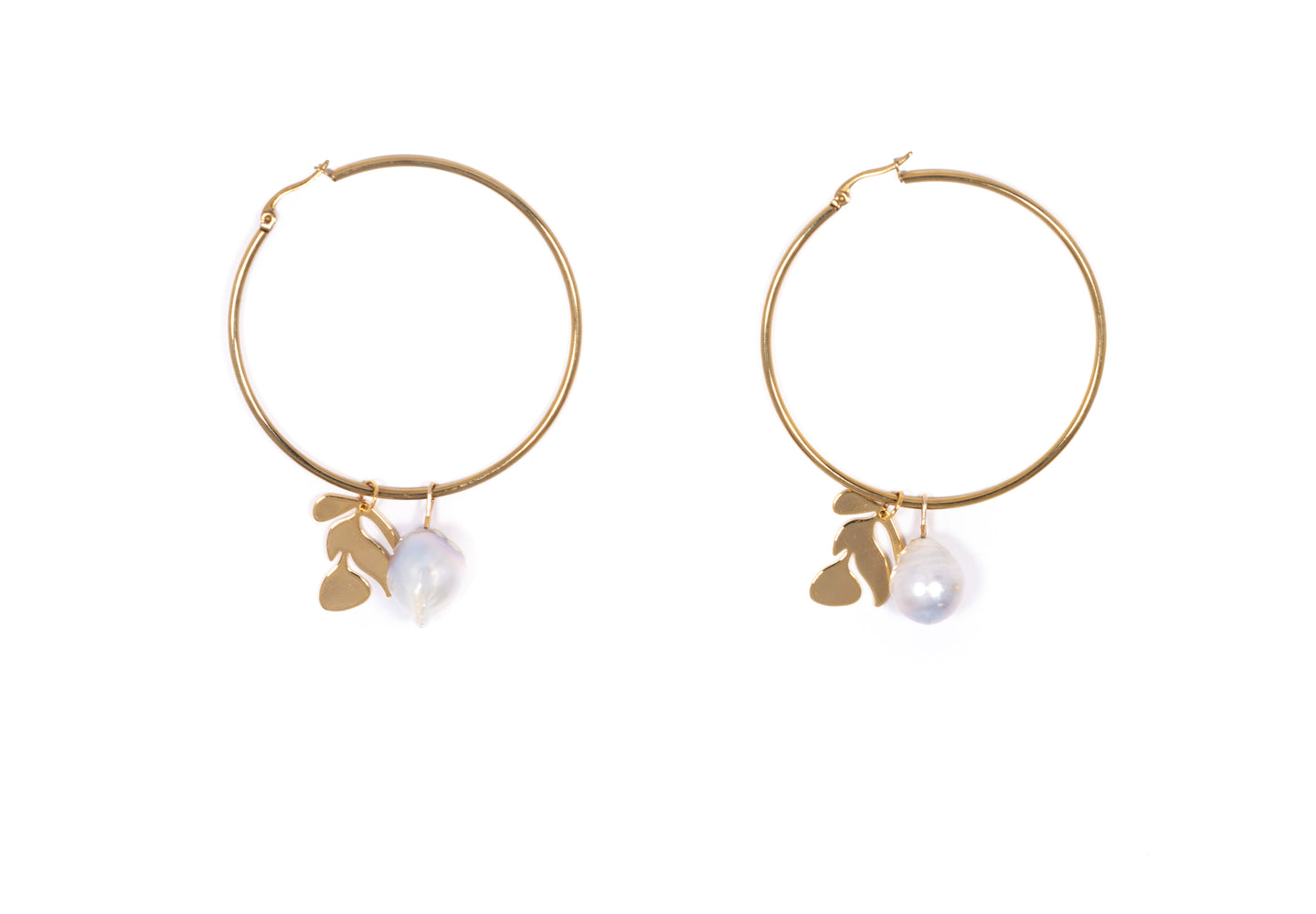 Baroque Pearl and Matisse Leaf